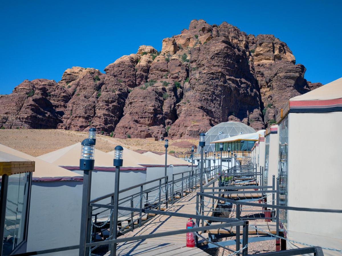 The Rock Camp Petra Hotel Wadi Musa Exterior photo